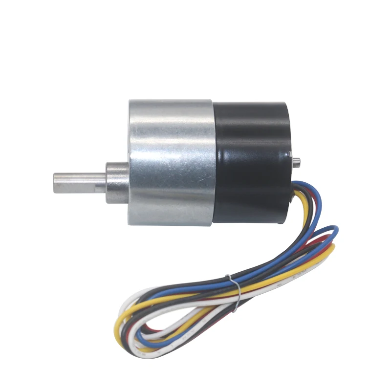 Motor sem Escova dc 12v 24v com Caixa de Engrenagens de 37 mm de Diâmetro Caixa de Engrenagens Baixo Ruído Longa Vida Útil Alto Torque Silencioso Bldc Engrenagens