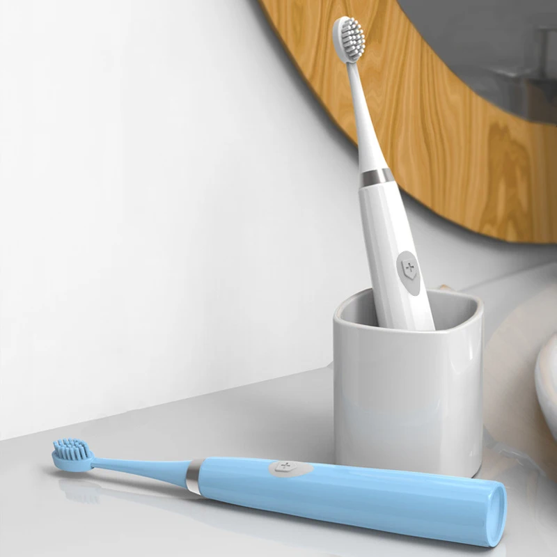

Sonic Toothbrush 3 Replacement Toothbrush Heads Ultrasonic Electric Toothbrush Auto Whitening Teeth Brush With Batteries