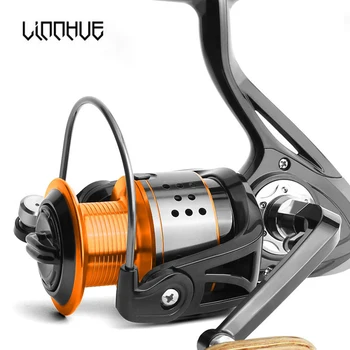 

LINNHUE Fishing Reel 2020 FA1000-6000 Metal Spool 13+1BB 4.7:1 Max Drag 8KG Pike Casting Spinning Reel Fishing Pesca carretilha