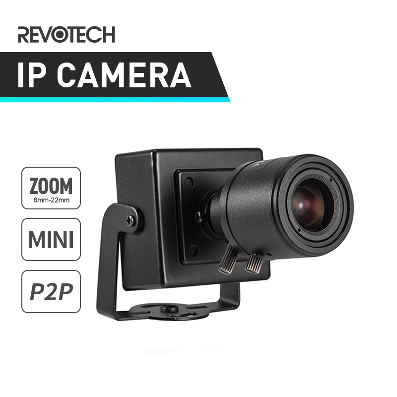 HD 1080P 6 22 мм объектив с ручным зумом внутренняя IP камера МП мини металлическая