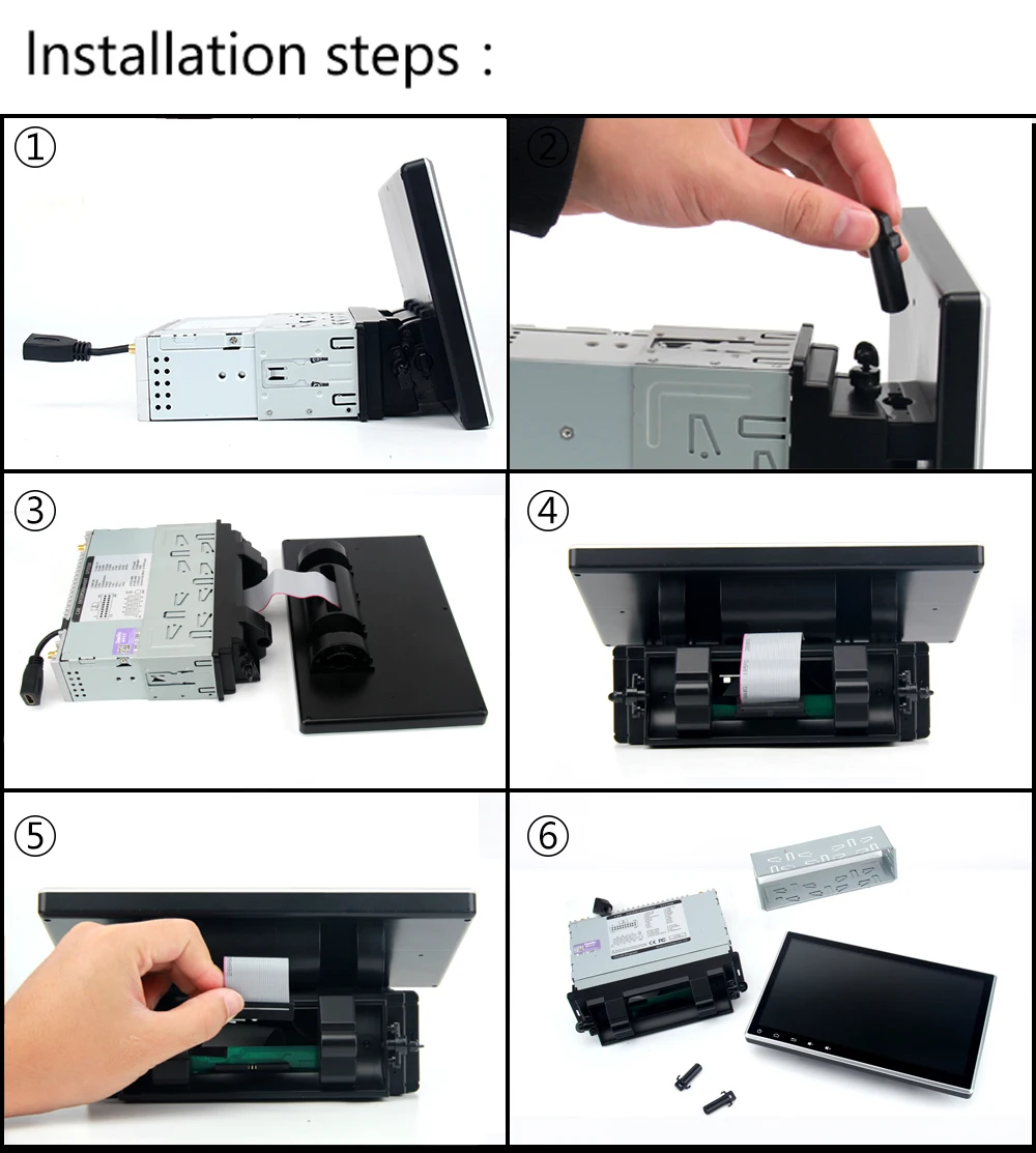 Flash Deal single 1 Din 10.2"  Adjustable IPS Screen Universal DVD Unit Android Car Radio Stereo GPS Glonass Navigator for Toyota Nissan VW 2