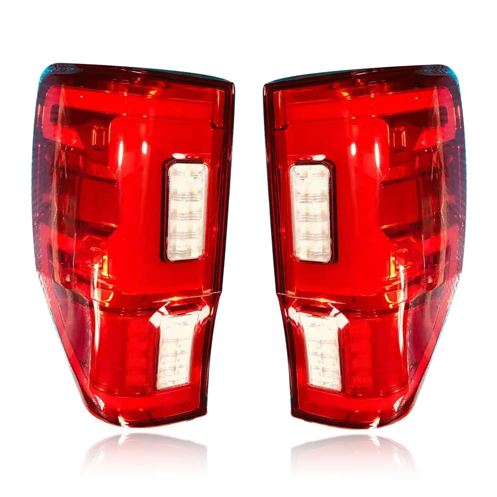 1pair Car Tail Lamp For Ford Ranger 2012 2015 2016 2017 2018 2019 2020 Led  Tail Lights Fog Light Drl Brake Accessories Tail Light Assembly  AliExpress