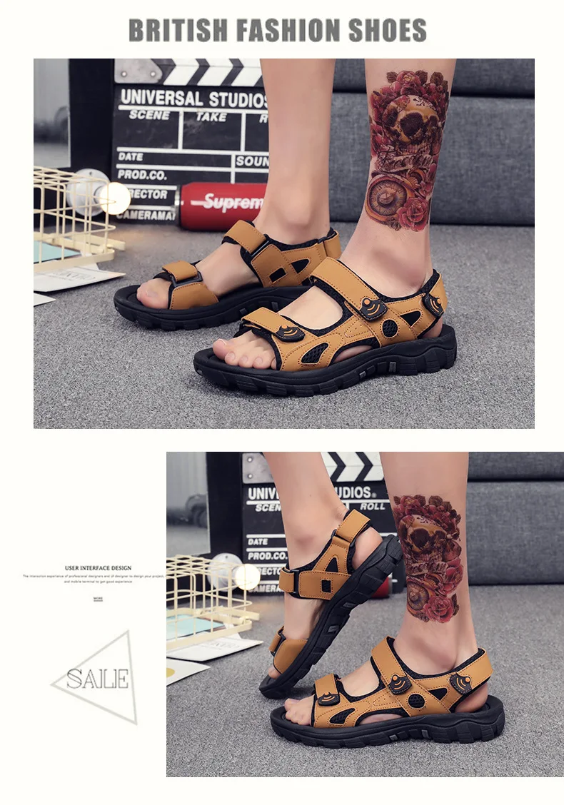 New Style Summer Sandals Students Versatile Sandals Men Korean-style Sports Casual Teenager Viet Nam Sandals
