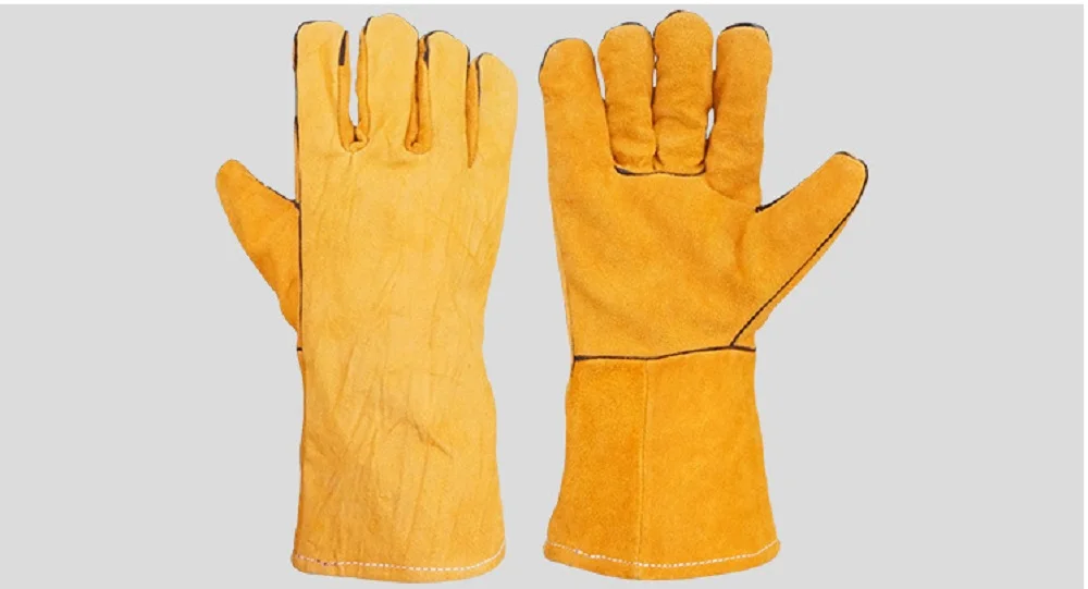 Рабочие перчатки из воловьей кожи мужские рабочие сварочные перчатки защитные садовые спортивные мото износостойкие перчатки
