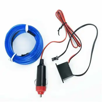 

5M Cold Light Strip Interior Lights Ambient Light Decor Car Center Console DC12V