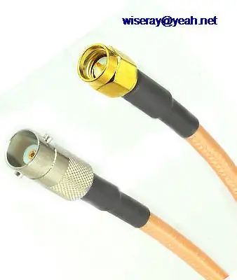 DHL/EMS 100 шт SMA штекер BNC Женский для кабелей RG142 кабель Перемычка pigtail 15cm-A8