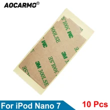 Aocarmo – autocollants pour écran tactile pour iPod Nano 7e génération, bande adhésive 300LSE, 10 pièces/lot=