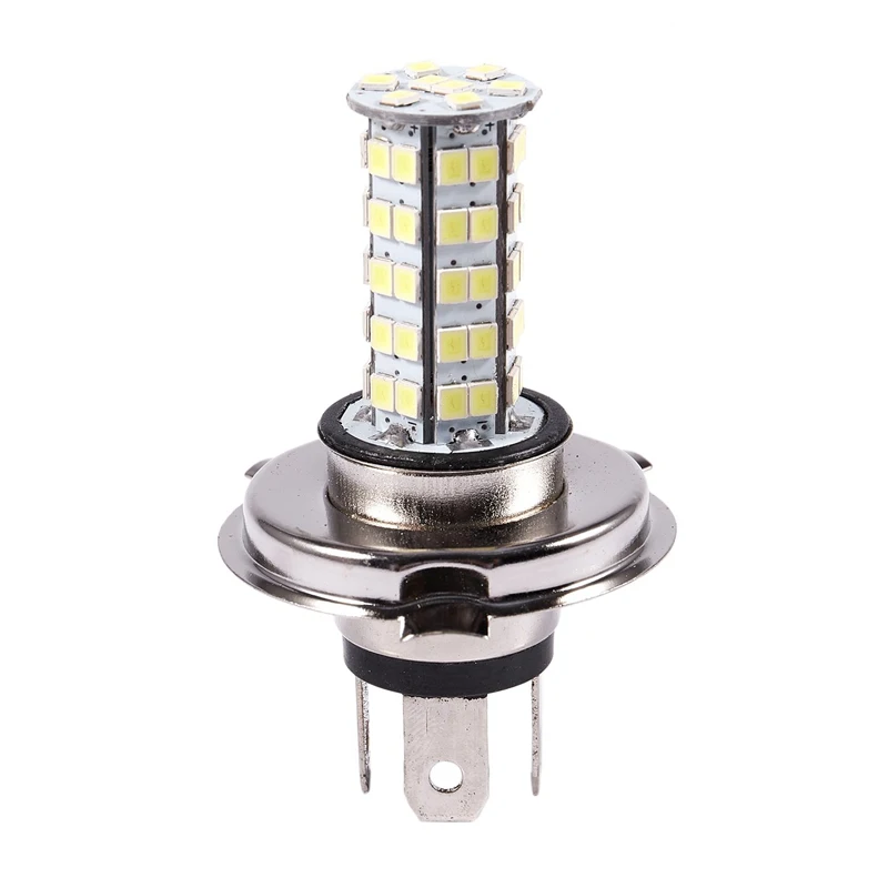 H4 3528 68-SMD светодиодный 6500K 310-Lumen Белый противотуманный светильник лампа головной