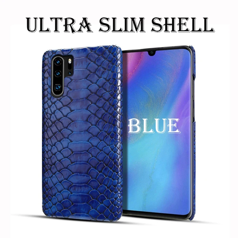 Back Cover Ultra Thin Leather Case for Huawei P30