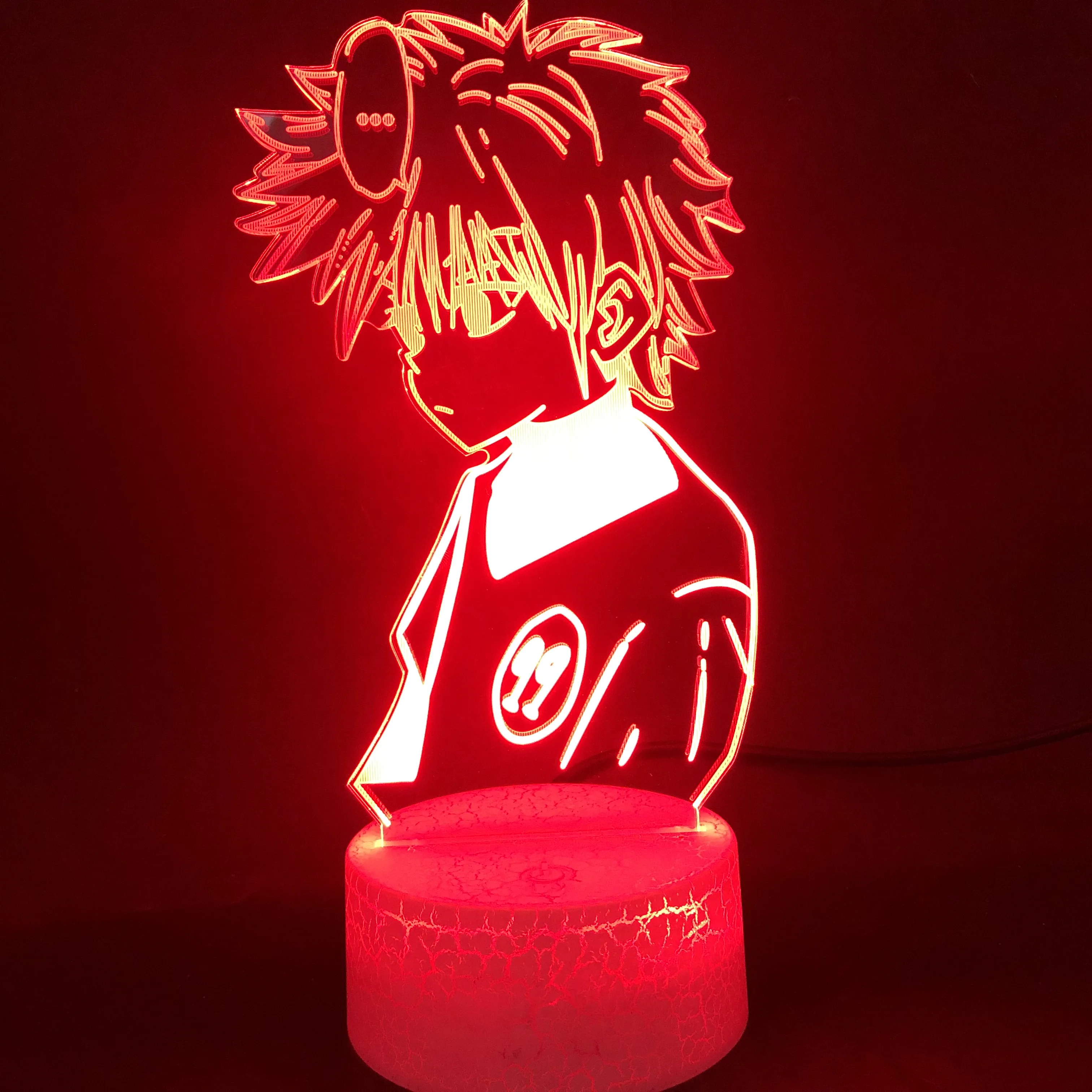СВЕТОДИОДНЫЙ 3d светильник аниме Hunter X Gon и Killua Hisoka гаджеты декор для детской