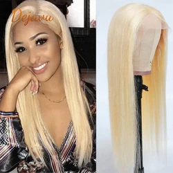 613 Lace Frontal Wig 13x4 Blonde Lace Front Wig Virgin Straight Human Hair Wigs Pre Plucked With Baby Hair Remy Wig