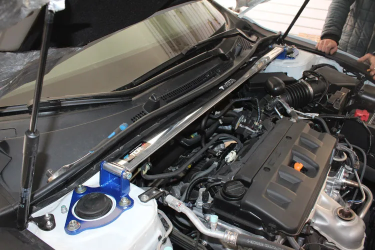 TTCR-II стойка для подвески, подходит для Acura TLX, аксессуары для стайлинга автомобилей, стабилизатор, алюминиевый сплав, Натяжной стержень