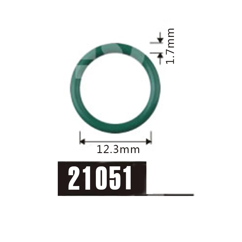 Уплотнительные кольца топливной форсунки FKM уплотнительное кольцо Для aftermarket комплекты впрыска топлива 12,3x1,7 мм