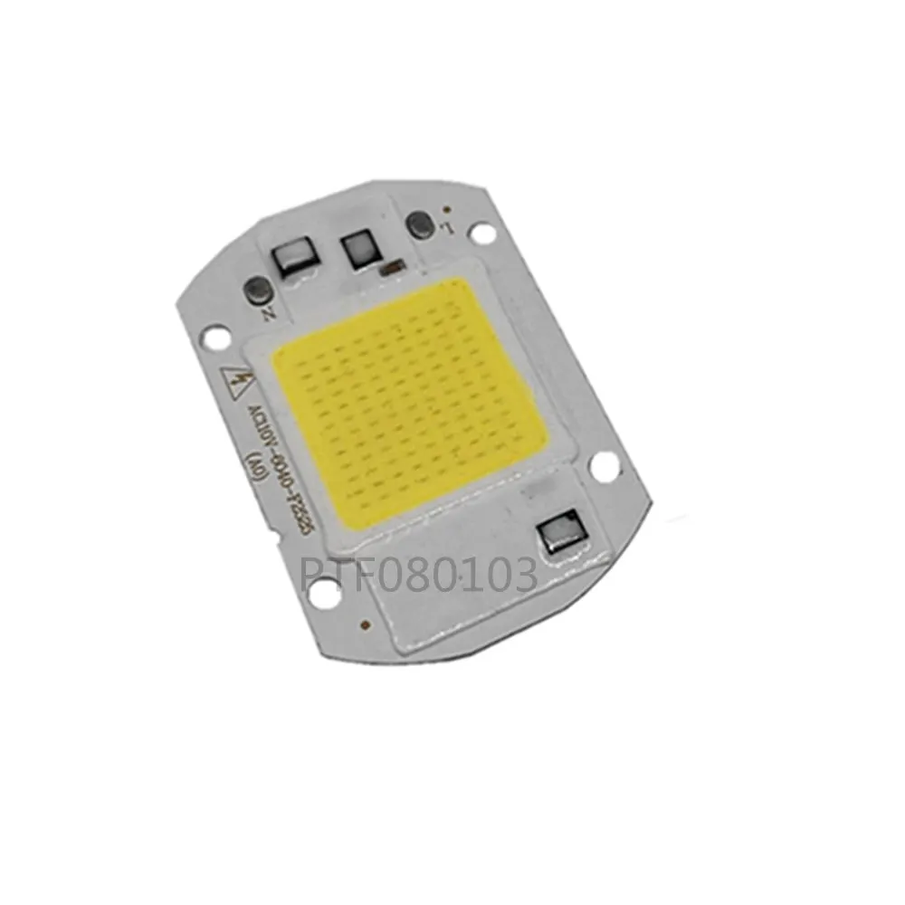 COB светодиодный чип 50 Вт, 220 В, 30 Вт, 20 Вт, 10 Вт, 3 Вт, Smart IC, не нужен драйвер, светодиодный светильник для DIY, прожектор