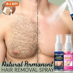 Effective Hair Remover Growth Inhibitor Facial Cream Spray Arm Leg Back Underarms Bikini Line Full Body Painless Hair Remover