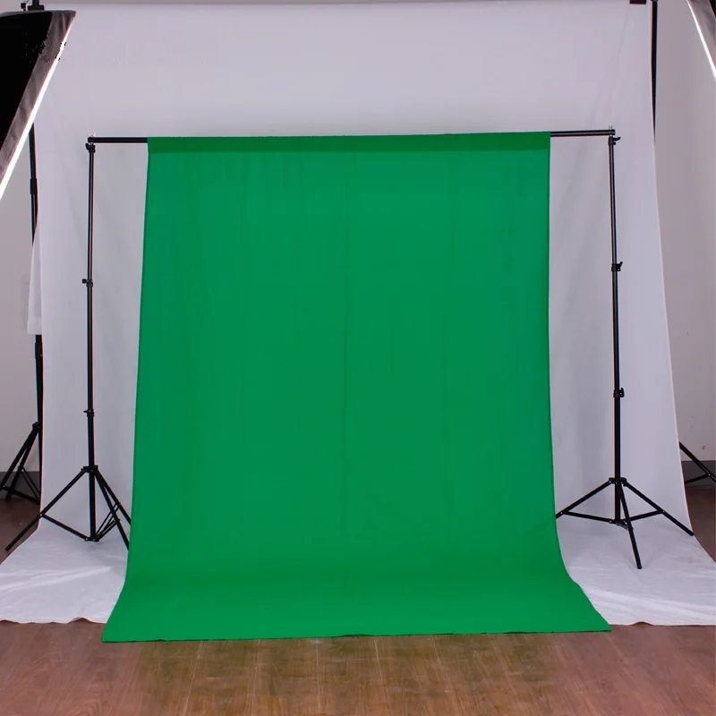 Фотофон для студийной фотосъемки с зеленым экраном диагональю 3x3 м/10x10 футов