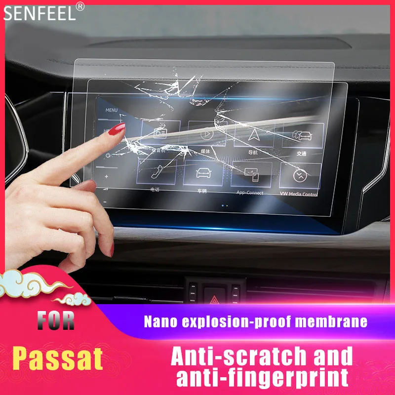 

Car Instrument Panel Screen Protector For Volkswagen VW Passat Car Interior Dashboard Membrane Protective Nano Film Accessories