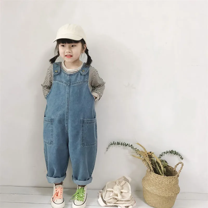 [RONRON] OVERALLS DENIM パンツ★新作・24SS★韓国★ RONRON] OVERALLS DENIM パンツ☆新作・24SS☆韓国☆ (RONRON