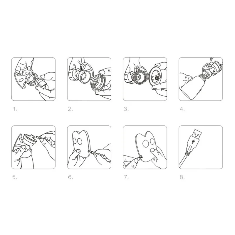 Electric Breast Pumps BPA Free Intelligent Baby Breast Feeding Powerful Suction Automatic Nipple Pump Breast Milk Bottle T0786 (8)