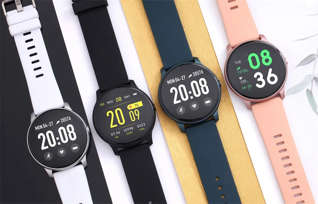 

KW19 Waterproof IP67 Blood Pressure Heart Rate Monitor Sport Smartwatch For Ios For Android Sleep Mode Multiple Colours #20