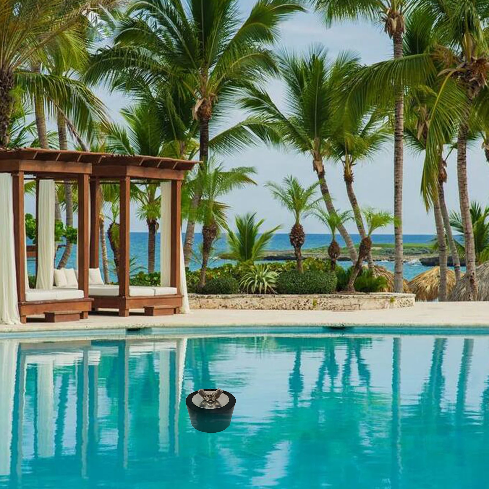 Rubber Plug Swimming Pool Winter Protective Equipment, 5.5x4.4x2.7cm