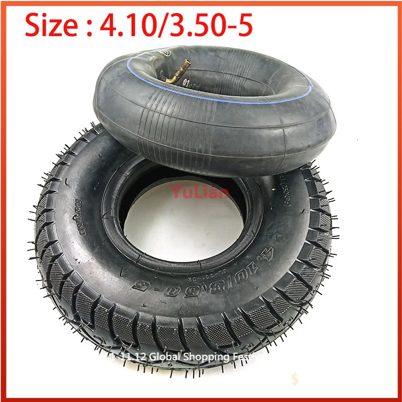 Warehouse Trolley Tire 4.10/3.50-5 Tyre for Old age Walker 3.50-5 Tire Three Way Car Wheelchair 4.10/3.50-5 Inner Tube warehouse trolley tire