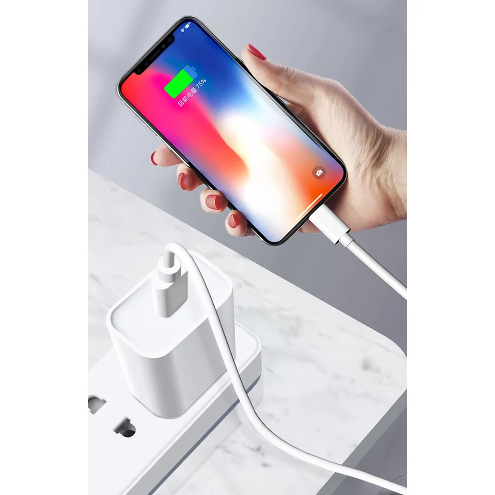 Быстрая зарядка PD зарядное устройство 18 Вт usb type C быстрое зарядное устройство для IPhone 11 X Xs 8 Xiaomi Phone PD зарядное устройство