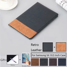 Роскошный Магнитный чехол для samsung Galaxy Tab S6 10,5 дюймов T865 SM-T865 sm-t860 Smart Cover Funda Tablet из искусственной кожи с подставкой