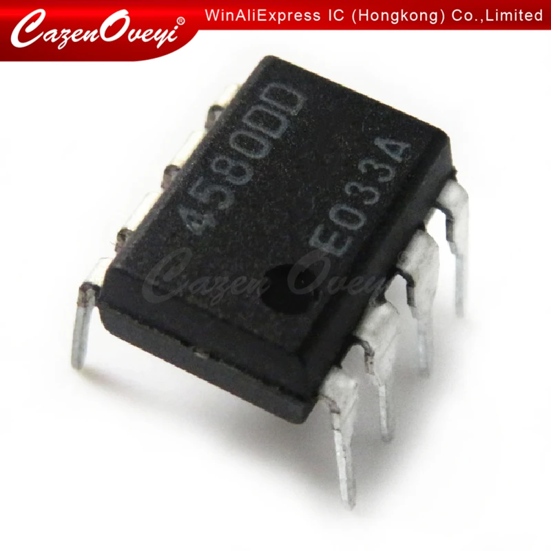 10pcs/lot NJM4580D JRC4580D JRC 4580D DIP-8 In Stock | Электронные компоненты и принадлежности
