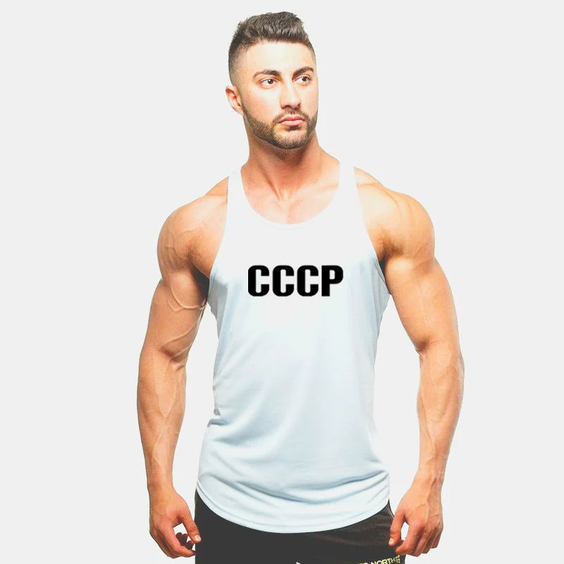 

Bodybuilding Men Summer Fitness bodybuilding Hooded Tank Top fashion mens clothing Loose breathable sleeveless shirts