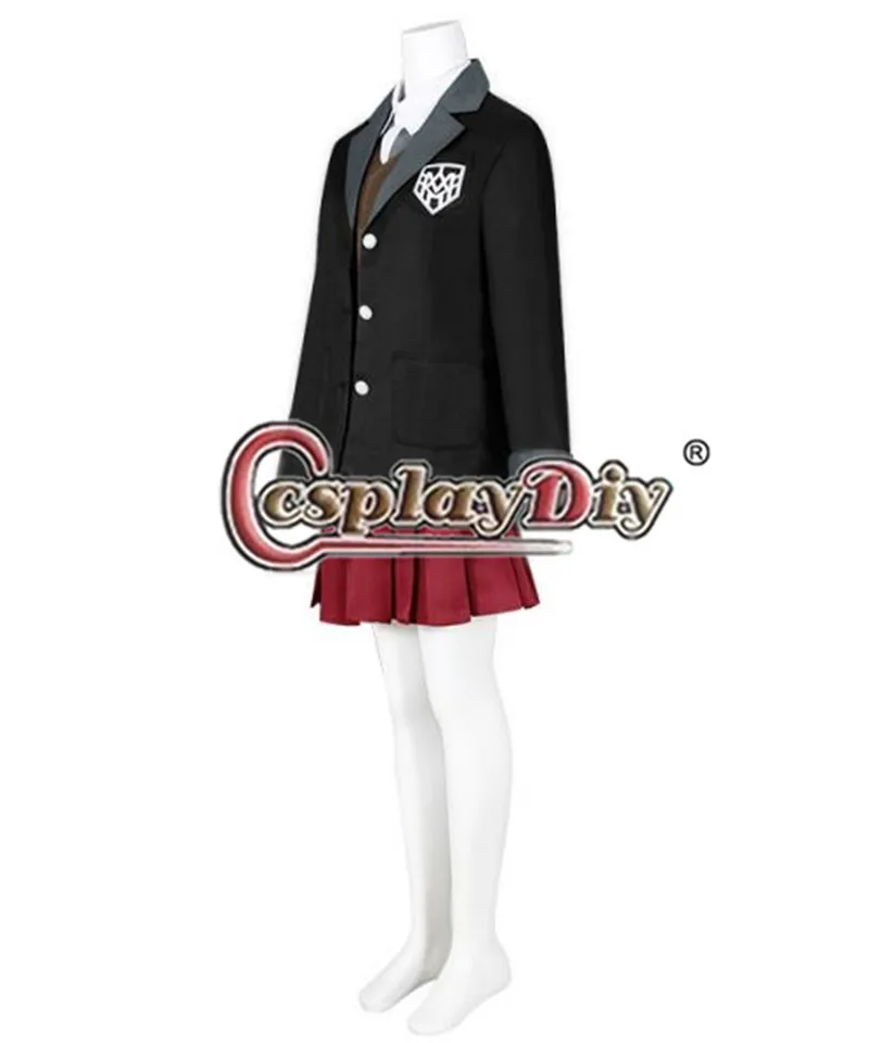 Косплей «сделай сам» Danganronpa V3: Killing Harmony Himiko Yumeno, карнавальный костюм для взрослых девочек, Женский Школьный костюм L320