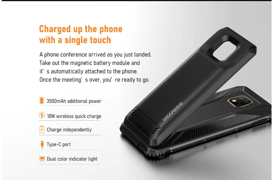DOOGEE S95 Pro Android 9 модульный прочный мобильный телефон IP68/IP69K 6,3 дюймов дисплей 5150 мАч Helio P90 Восьмиядерный 8 Гб 128 ГБ 48мп камера