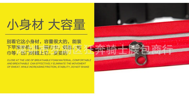 Hidden Close Fit Waist Bag Double Clad Single Package Street Vendor Wandering Peddler Hot Selling Anti-Theft Waterproof Extra-la