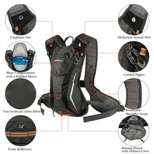 Lixada 5L спортивная сумка, водонепроницаемый гидратационный рюкзак для бега, велосипедная сумка, велосипедная сумка для воды, дышащая велосипедная сумка для альпинизма