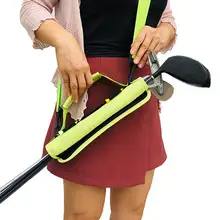 Przenośny Backable Golf Club Storage organizator do torby nowy Golf Club torba z uchwytem Carry Driving Range torba podróżna do sportów na świeżym powietrzu tanie tanio INBIKE CN (pochodzenie) NYLON Golf gun bag