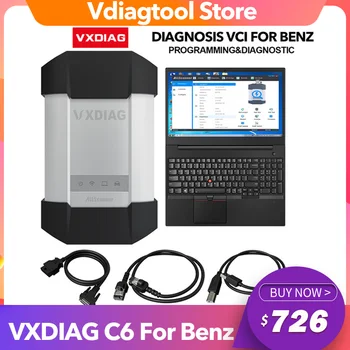 

VXDIAG ALLSCANNER obd2 diagnostic tool VCX C6 For Benz Mercedes DOIP diagnostic auto Online programming coding software 2020