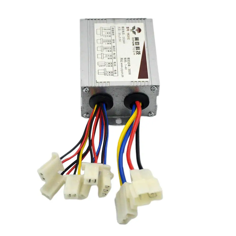 24v 36v 350w алюминиевый электрический скутер Мотор регулятор скорости работы щетки 24V 350W для автомобиля велосипед аксессуары для электрического велосипеда