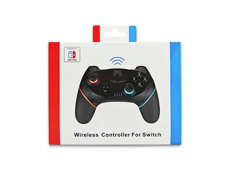 Беспроводной Bluetooth геймпад для Nintendo Switch Pro контроллер Bluetooth джойстик игровой консоли 6-осевой ручка для NS Переключатель