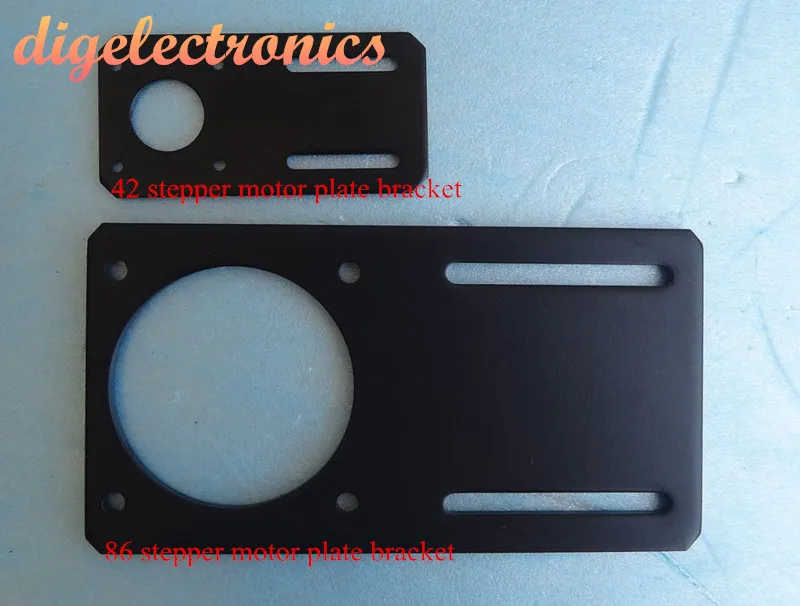 

42/57/86 Stepper Motor Plate Bracket Metal Steel Flat Plate Bracket Mounting Plate Fixed Plate Stepper Motor Bracket