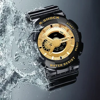 

Military 9-18year Old Student Watch Outdoor Sports Electronic Digital Big Clock Children's Wristwatches Multifunction Waterproof