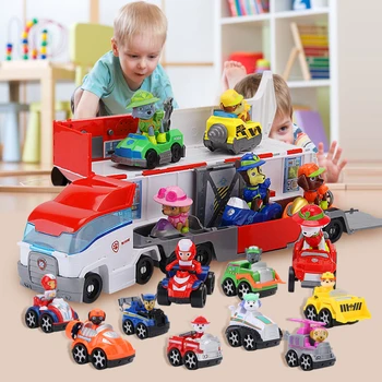 

Paw Patrol Watchtower Dog Plastic Playset Observatory Patrulla Canina Toy With Voice Action Figures Model Children Toys Gifts