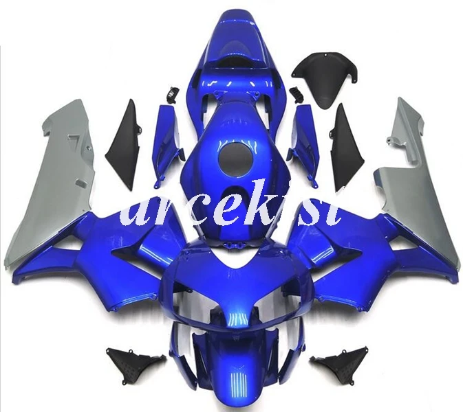 

Injection Mold New ABS Motorcycle Fairings kit Fit for CBR600RR F5 2003 2004 03 04 Bodywork set blue silver