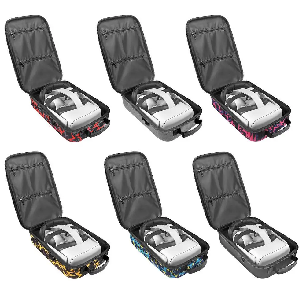 VR Glasses Storage Bag Anti-scratch, Shockproof, Semi-waterproof Storage Bag Portable Convenient Organizer For Oculus Quest 2
