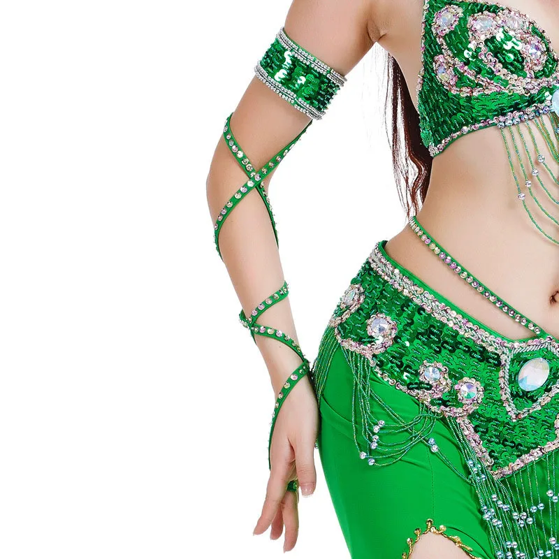 Bracciale di danza del ventre con pezzi - Supporto alla caviglia