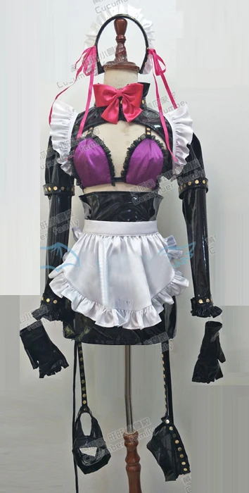 Персональный персональный портной Fate Grand Order BB Matou Sakura Moon Cancer косплей костюм горничной платье-передник Униформа аниме одежда cos
