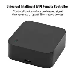 CK-53 WiFi IR Универсальный умный дистанционный контроллер для умного дома Mini 2,4 GHz ABS 38KHz DC 5 V/1A синий светодиодный индикатор дистанционного
