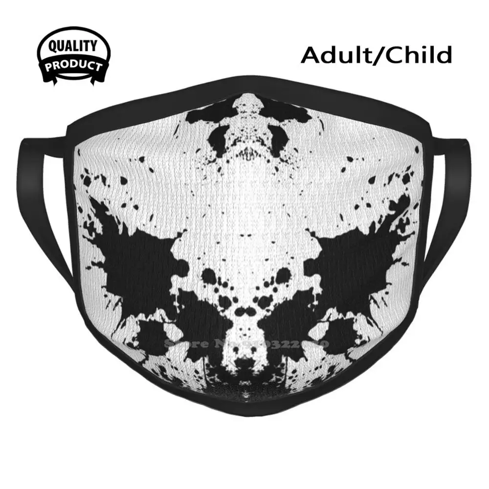 

Rorschach Fashion Men Women Outdoor Sport Mask Mouth Masks Rorschach Watchmen Comic Comics Dr Manhattan Comedian Manhattan