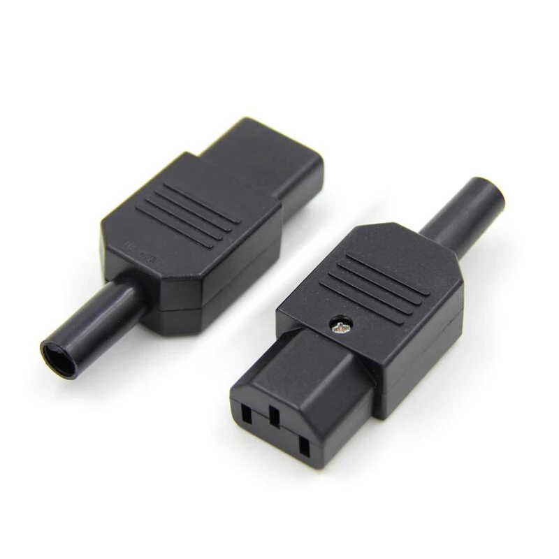 Новинка оптовая продажа цена черный IEC 320 C13 гнездовой разъем Rewirable Мощность 3pin 10A