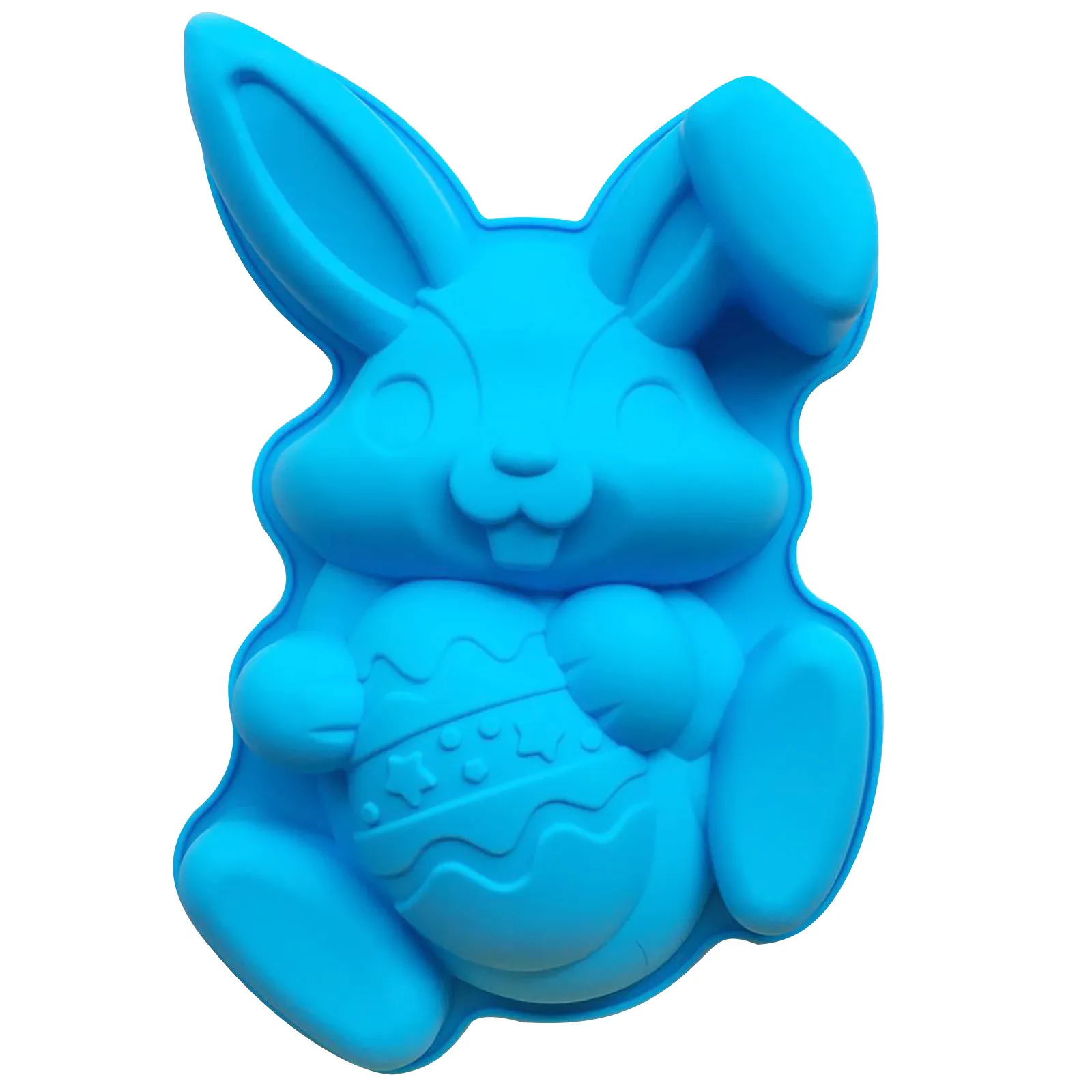 Easter Egg Bunny Carrot Flower Silicone Mold Cake Border Moulds Rabbit Fondant Chocolate Mould Decorating Tools Bakeware | Дом и сад