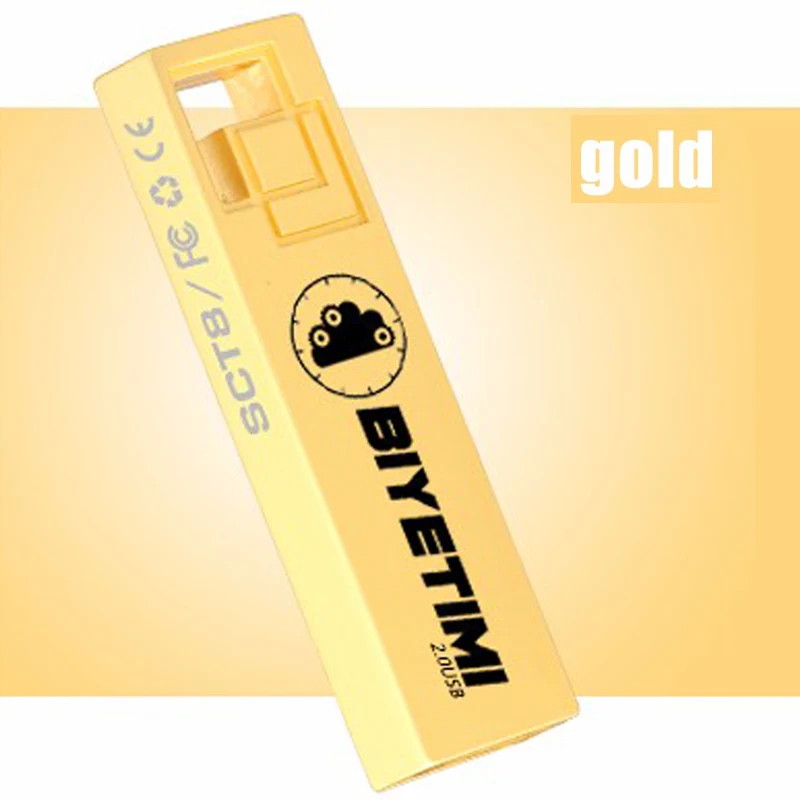 Biyetimi USB флеш накопитель 4 Гб металл SCT8 8 гб высокая скорость 16 карта памяти Usb 2 0 32 ГБ